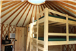 Yurt Interior - Bunk View 2