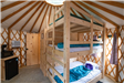 Yurt Interior Bunk