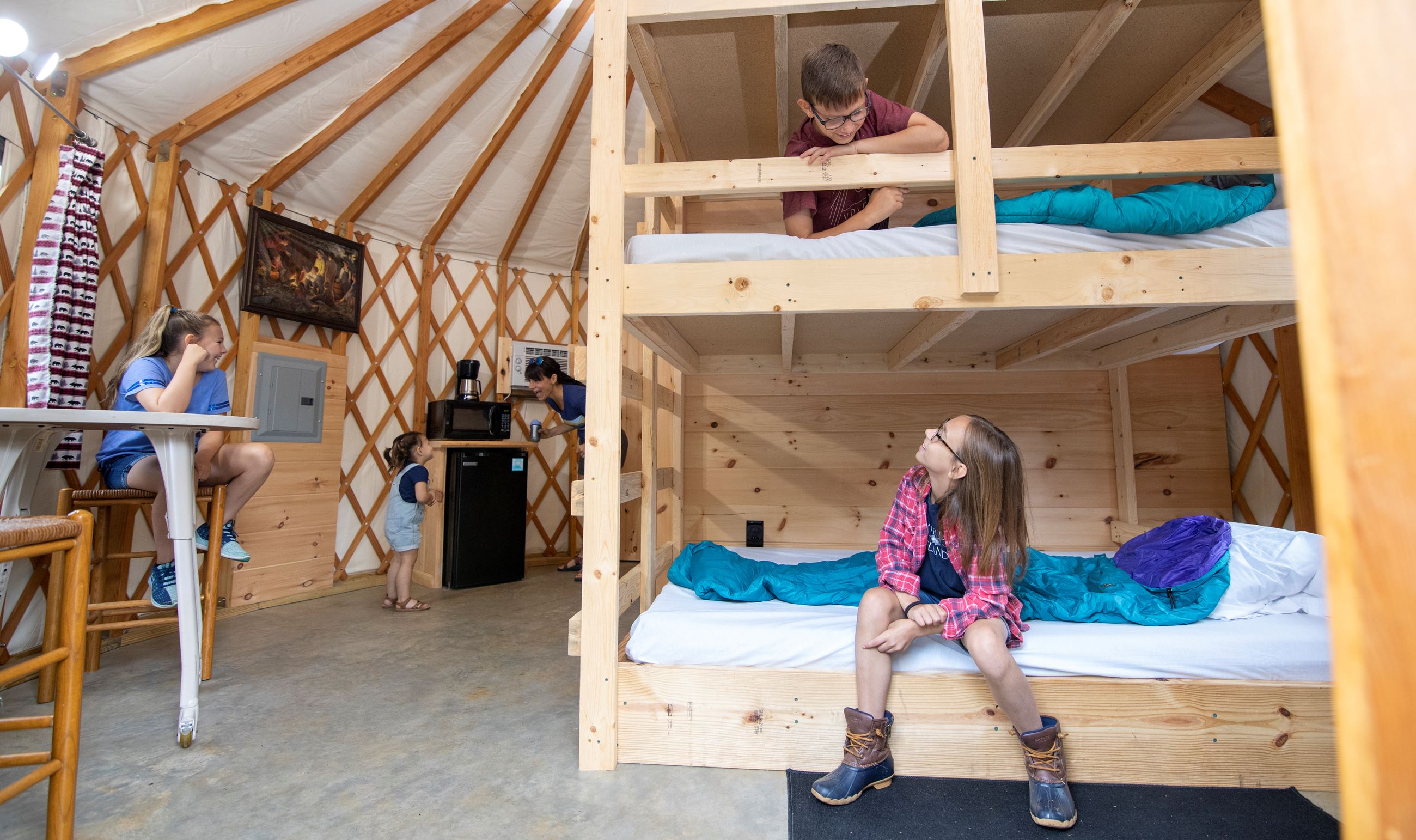 Yurt Interior Bunk 2