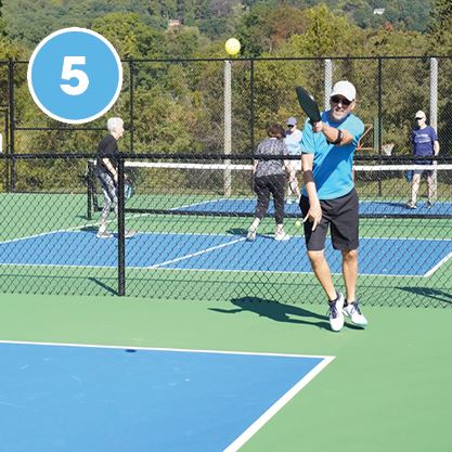 5 Pickleball Court Conversion - 100x100