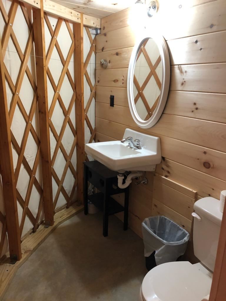 D14 Yurt Bathroom